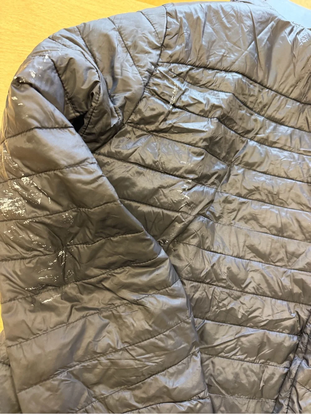 Elevate Men's Quilted Hooded Jacket in Black